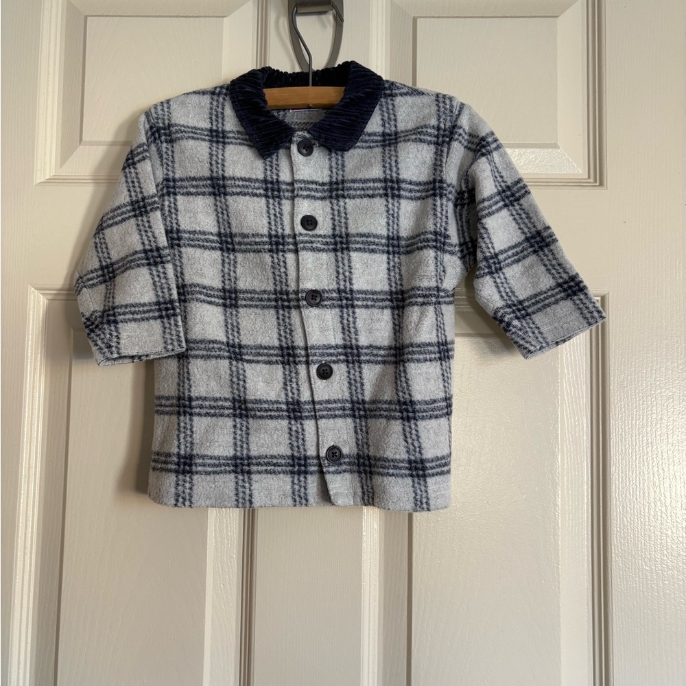 Mini Mexx Button Down Plaid Shirt | Sz 18mths